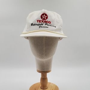 Texaco Bakersfield Producing Division Strap Back Vinatge Hat
